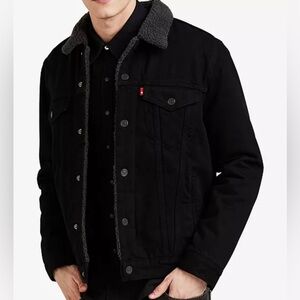 Levi’s jean Sherpa jacket